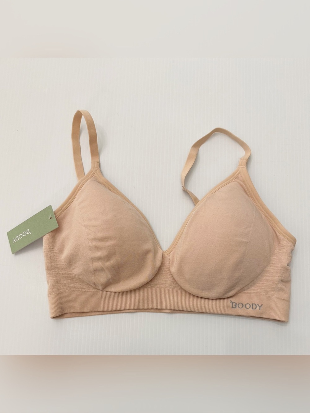 NWT BOODY Wireless T Shirt Bra - Shell - XL